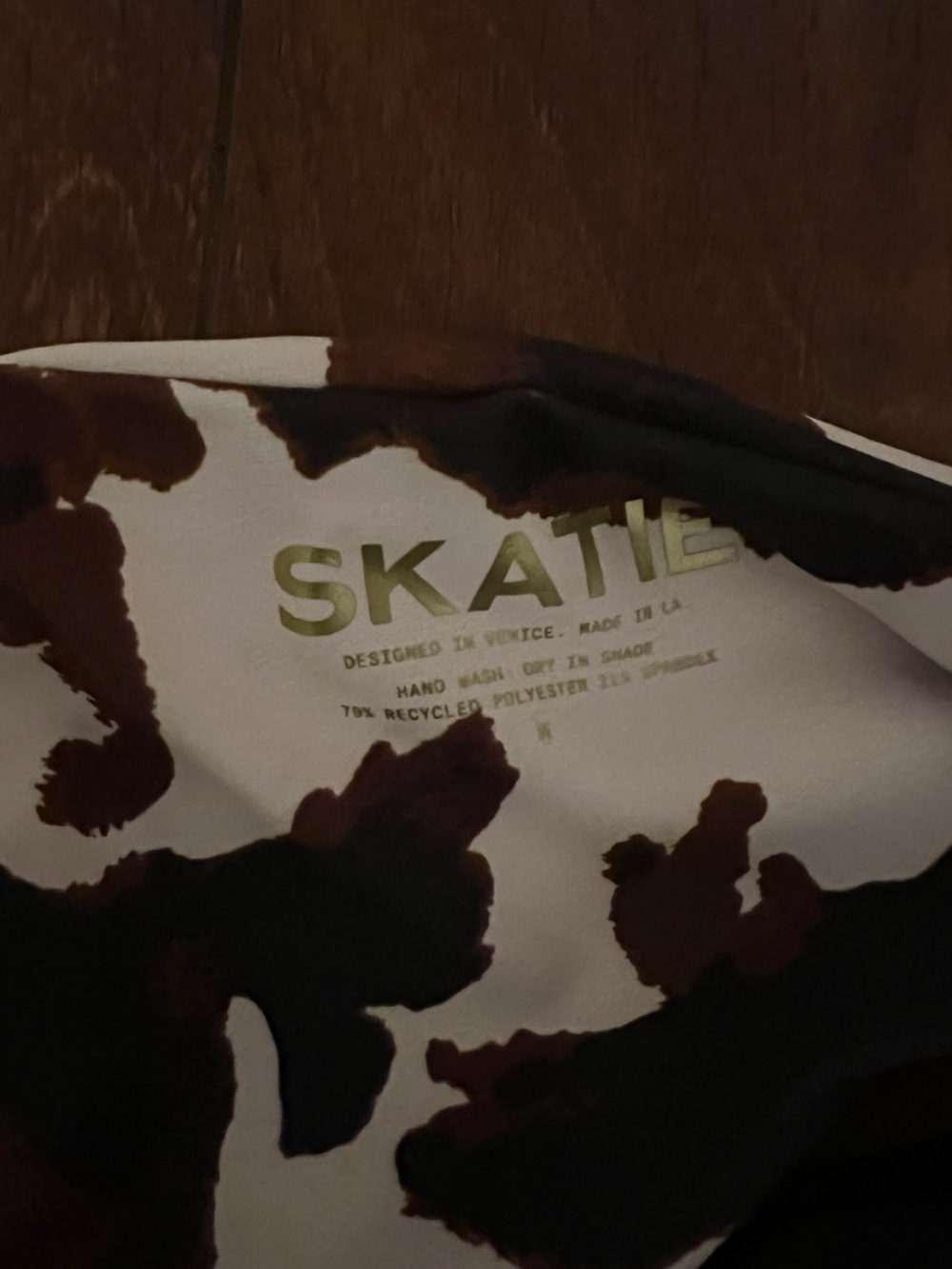 NWT Skatie Raye One Piece in Dallas Print Size M - Picture 3 of 6
